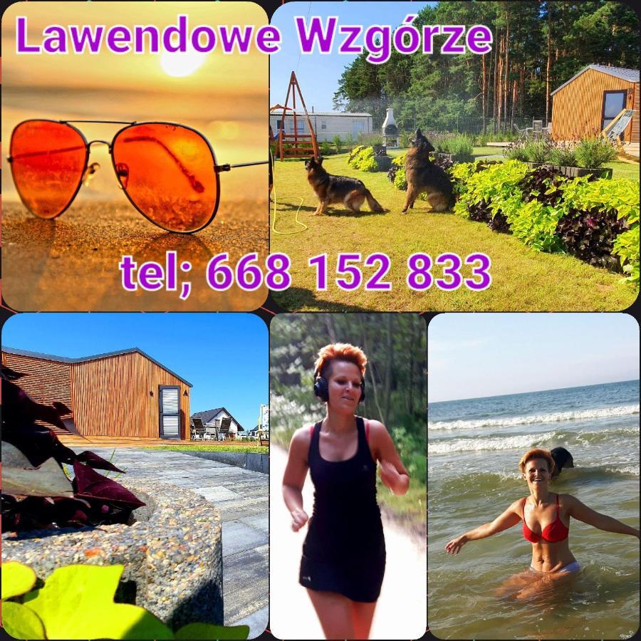 Domek wakacyjny, nad morzem z balią, Lawendowe Wzgórze, Karwienskie Bloto Exterior foto