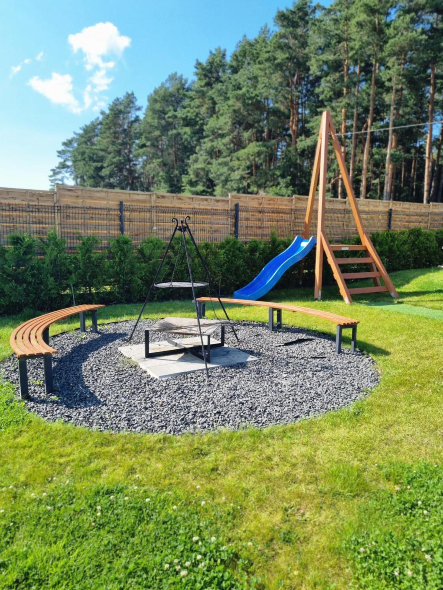 Domek wakacyjny, nad morzem z balią, Lawendowe Wzgórze, Karwienskie Bloto Exterior foto