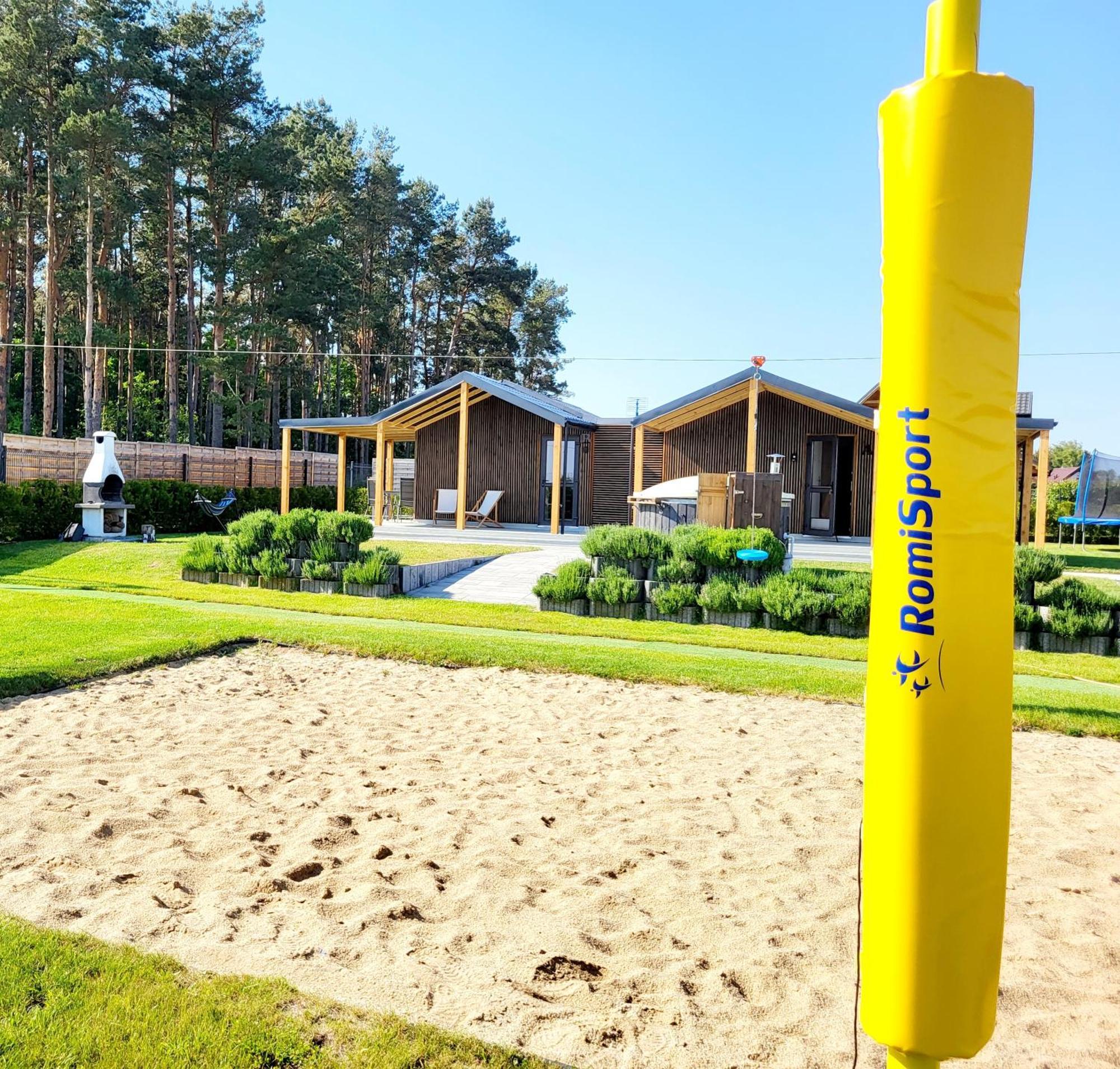 Domek wakacyjny, nad morzem z balią, Lawendowe Wzgórze, Karwienskie Bloto Exterior foto